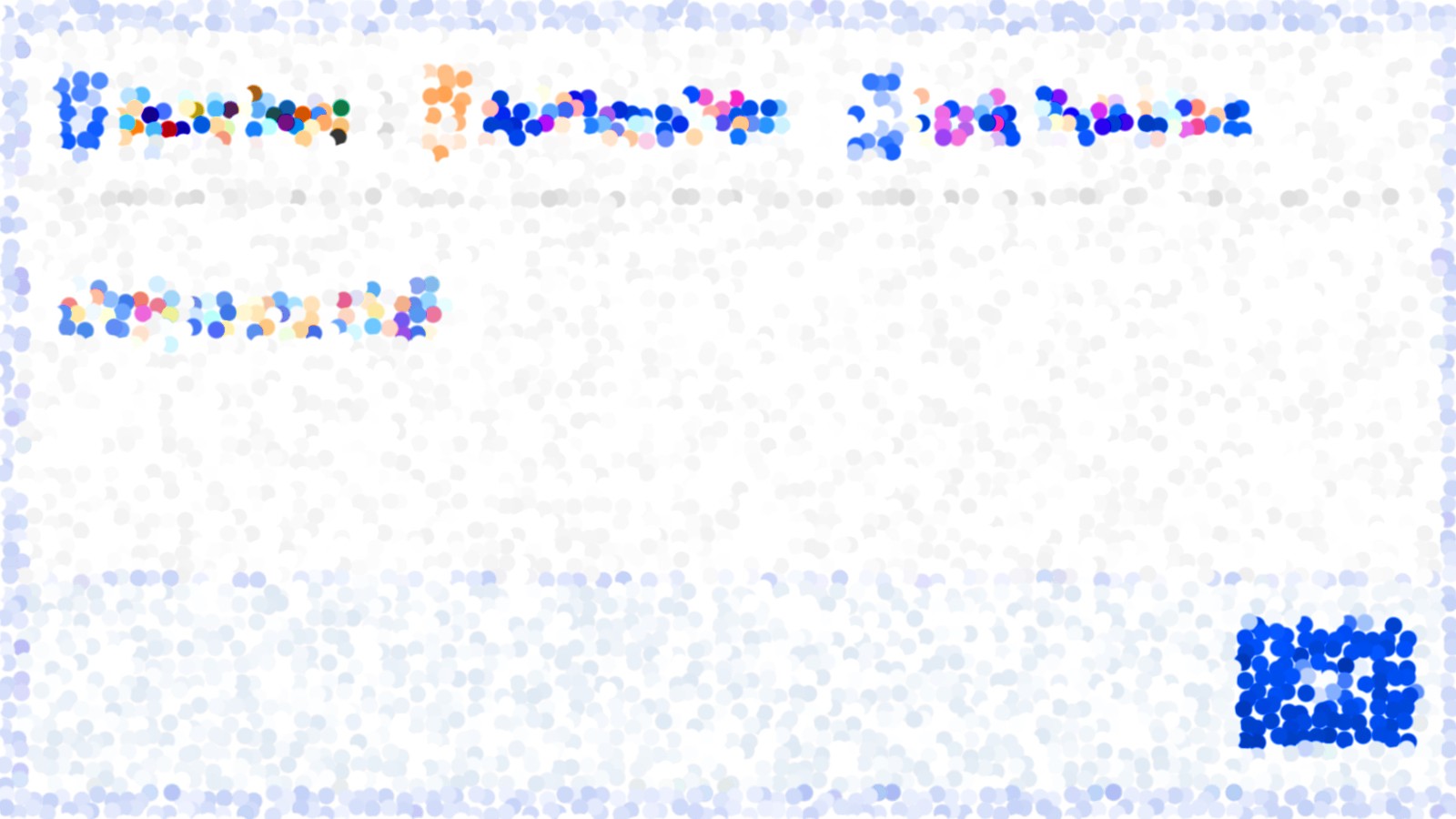 Artsy rendering of a Facebook status box